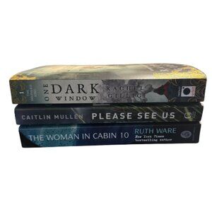 📚 Thriller & Fantasy Book Bundle – One Dark Window, Please See Us, and More